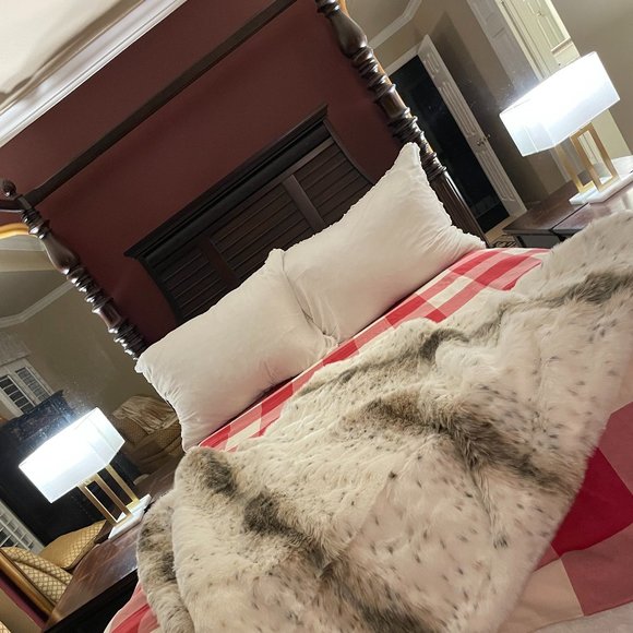 Pottery Barn Bedding Pottery Barn Red Cherry Buffalo Check Queen